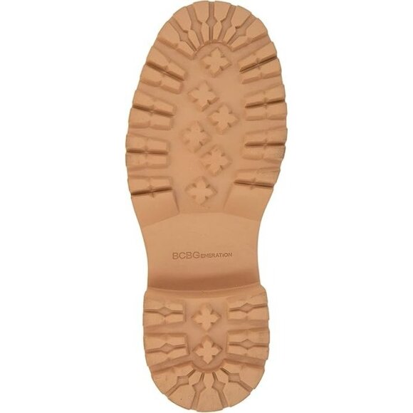 BCBGeneration Montana Combat Sock Boots Tan Size 11 MSRP $139 - Picture 5 of 6